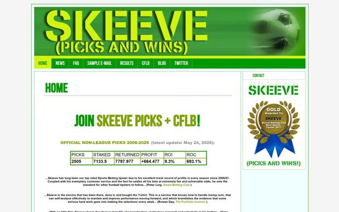 Skeeve Picks and Wins Review